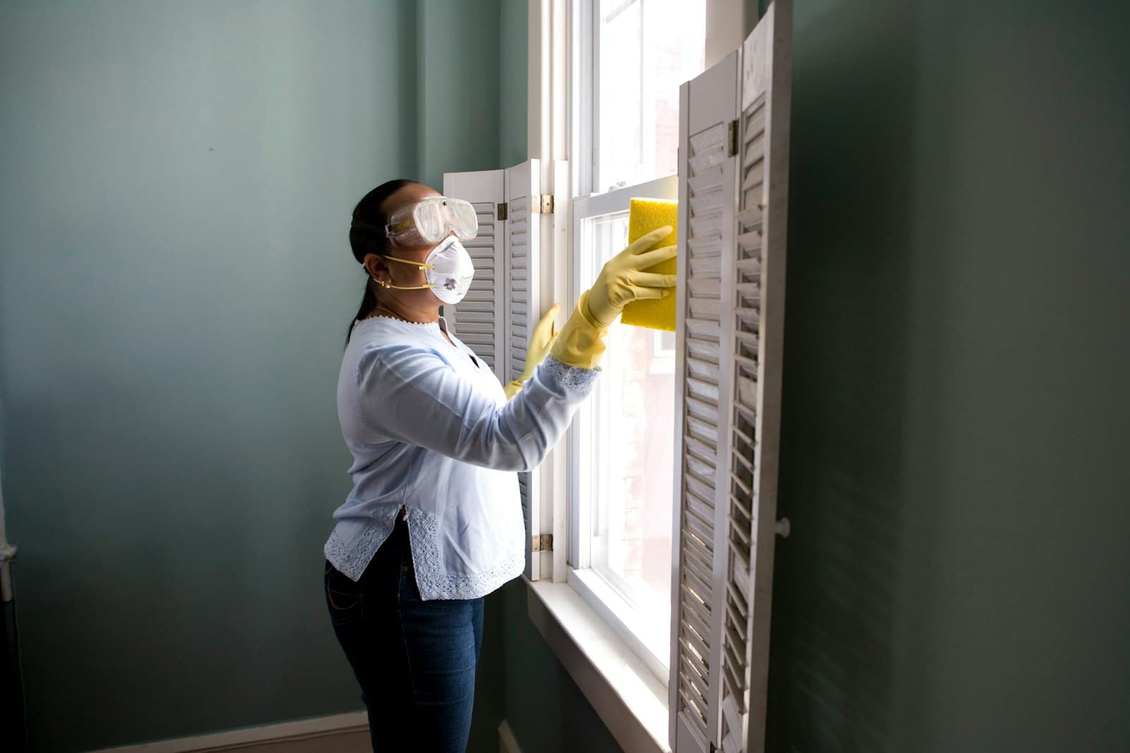 Post-construction cleaning